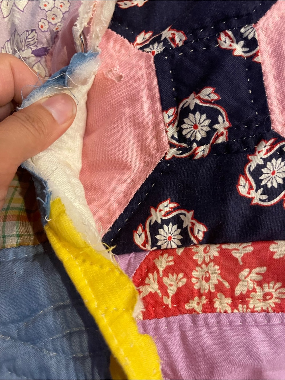 Handmade Patchwork Quilted Jacket - Multicolor - Picture 4 of 10
